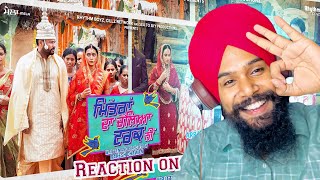 Reaction On  Mittran Da Challeya Truck Ni Trailer  Amrinder Gill  Sunanda Sharma reaction [upl. by Andromada831]