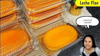 Creamy and Smooth Leche Flan para pang Negosyo at Pang Handa [upl. by Aizahs]