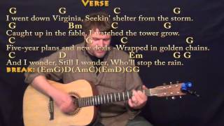 Wholl Stop the Rain CCR Strum Guitar Cover Lesson with ChordsLyrics whollstoptherain ccr [upl. by Regni]