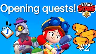 Opening Quests in Brawl Stars 2 [upl. by Adnael]