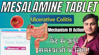 Mesalazine  Mesalamine Prolonged Release Tablets ip in Hindi  Mesacol OD Tablet Uses amp Dosages [upl. by Liek]