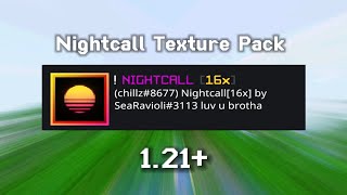 Nightcall texture pack for mcpe 121 FPS Boost🚀 [upl. by Sigsmond]