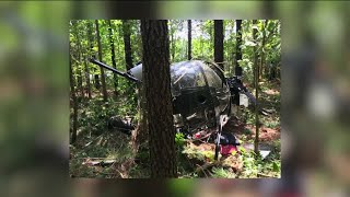 2 injured after Haverfield Aviation helicopter crashes in rural Surry County [upl. by Hsetih389]