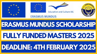 Erasmus Mundus Scholarships  Fully Funded MESPOM Scholarship 20252026 for International Students [upl. by Kimbell]