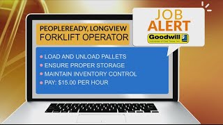 JOB ALERT PeopleReady of Longview needs a forklift operator [upl. by Aneelas]