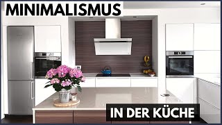 Minimalistische IKEA Küche mit 6 Tipps zum Minimalismus in der Küche [upl. by Hajidak]