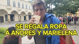 SE REGALA ROPA A ANDRES Y MARIELENA [upl. by Magel673]