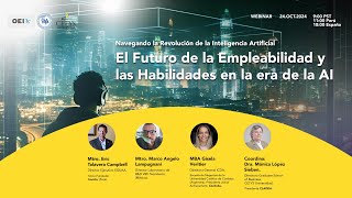 Webinar El Futuro de la Empleabilidad y las Habilidades en la Era de la AI [upl. by Eirek]