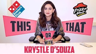 Krystle D’Souza Plays This Or That  India Forums Exclusive [upl. by Kaya]