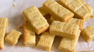 Traditional Shortbread Cookies with No Baking Powder No Baking Soda amp Cornstarch [upl. by Dugan]