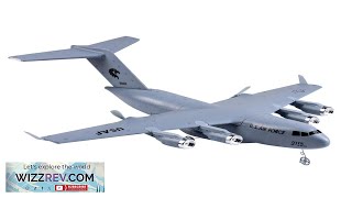 C17 C17 Transport 390mm Wingspan 24GHz 2CH 6Axis Gyro EPP RC Airplane Review [upl. by Ativoj9]