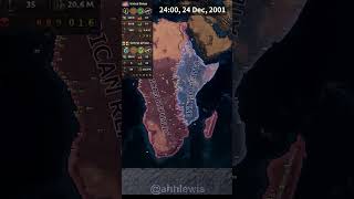 Africa vs United States  HOI4 MD Simulation ww2 shorts hoi4 timelapse heartsofiron4 [upl. by Mcintosh507]