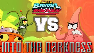 Plankton vs Patrick Star  Super Brawl Showdown v030b Full Match Gameplay [upl. by Alled]