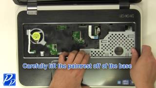 Dell Inspiron 17R 5720  7720 LCD Display Bezel Replacement Video Tutorial [upl. by Leamhsi726]