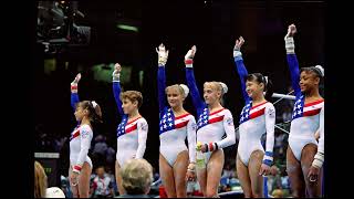 The USA Womens Gymnastics Leotards Were a Nod to the 1996 and 1984 Games [upl. by Verneuil546]