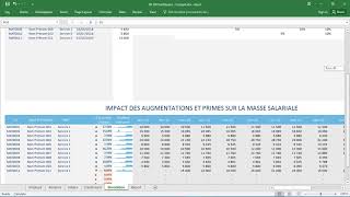 OUTIL DE SIMULATION DE LA MASSE SALARIALE  EGS PLUS [upl. by Enneyehs]