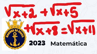 🔴COLÉGIO NAVAL 2023  Matemática  QUESTÃO 3 [upl. by Yroffej]