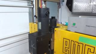 EMCO F1 MACH3 CONVERSION1st 3 Axis Test Air Cut [upl. by Ragas]