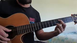 Long Gone  Guitar Tutorial [upl. by Brawner]