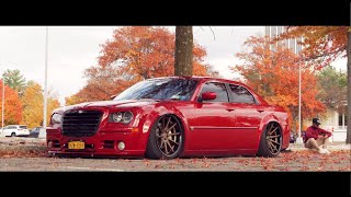 Bagged Chrysler 300c SRT8 \ 4k [upl. by Anaeerb]