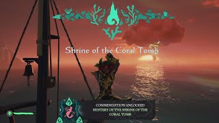 Shrine of The Coral Tomb Full Guide and its SECRETS Sea of Thieves [upl. by Wiatt]