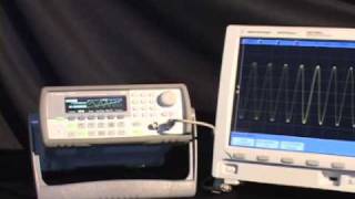 Agilent 33220A FunctionArbitrary Waveform Generator [upl. by Nywg]