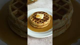 Waffles de avena amp plátano CLÁSICOS 😮‍💨 waffles healthybreakfast breakfast healthyfood [upl. by Sualk]