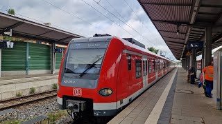 SBahn München  Mitfahrt in der S2 von Petershausen Obb bis MünchenIsartor in der BR 423 [upl. by Ennavoj796]