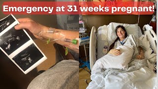 RUSHED to the HOSPITAL Emergency at 31 weeks pregnant  placental abruption scare story time [upl. by Sakhuja]