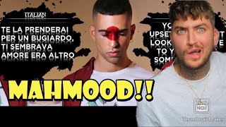 Mahmood Soldi ENG LYRICS REACTION [upl. by Welles]