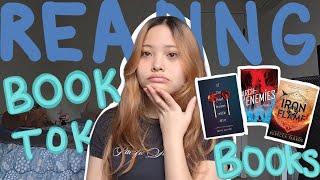 Reading Popular Booktok Books 📚 [upl. by Malony952]