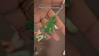 Christmas Special gifts  Christmas tree Keychain  Resin gift  Resin Keychain shorts resin [upl. by Elleivad]