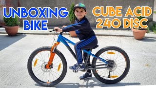 Unboxing Bike Cube Acid 240 Disc [upl. by Hcahsem945]