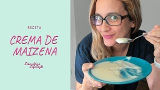 cómo hacer la maizena receta [upl. by Cristie]