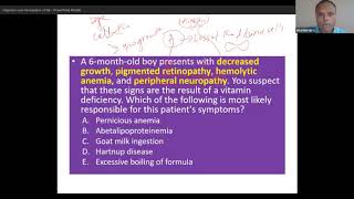 Abetalipoproteinemia and malabsorption syndrome USMLE Step 1 [upl. by Notlad964]