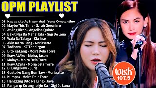 YENG CONSTANTINOSARAH GERONIMO💖BAGONG OPM HUGOT WISH 1075 PLAYLIST 2023 💝 BEAUTIFUL OPM LOVE SONGS [upl. by Nigam940]