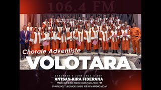 Antsankira Fiderana Chorale Adventiste Volotara [upl. by Ynaffik]