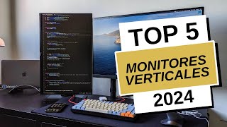 💻 Los 5 mejores Monitores Verticales de 2024✅  TOP 5 Monitores giratorios  Productividad infinita [upl. by Reni]