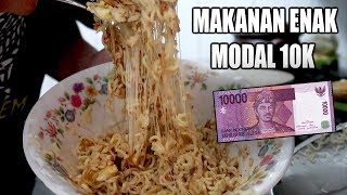 CARA BUAT MAKANAN ENAK BUDGET 10K [upl. by Amund25]