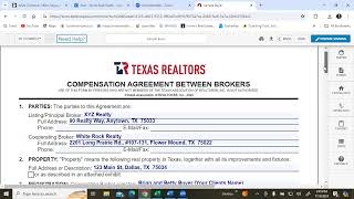 NEW Compensation Forms REQD when listing brokerage pays coop broker [upl. by Derraj]