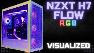 NZXT H7 Flow  RGB Edition  My Vision [upl. by Acihsay]