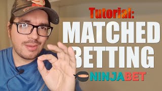 Matched Betting con NinjaBet  Tutorial COMPLETO  Apuestas seguras [upl. by Eisle]