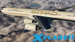 XPLANE 11  TOLISS A340600 ETIHAD ABU DHABIINSTANBUL [upl. by Atika]