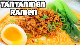 How to Make Tantanmen Ramen at Home Quick amp Easy [upl. by Enoob]