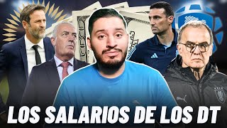 LA INCREÍBLE DIFERENCIA ENTRE LOS SUELDOS DE LOS TÉCNICOS DE CONCACAF CON LOS DE SUDAMÉRICA [upl. by Eseekram]