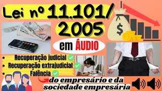 Da Verificação e da Habilitação de Créditos  Do art 7º ao 20  Lei 11101 em áudio [upl. by Ralston]