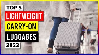 Best Lightweight Carry On Luggages in 2023 Best Carry On Luggage [upl. by Ignatzia162]