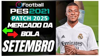 🟢🔴BAIXAR PES 2021  UPDATE 2025 PC amp NOTEBOOK 110 ATUALIZADO  COMPLETO DO YOUTUBE pes2021 [upl. by Nwadahs]