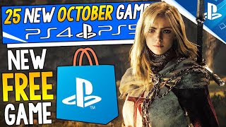 25 Upcoming NEW OCTOBER 2024 PS5PS4 Games  NEW FREE Game Huge RPGs New Remakes New Games 2024 [upl. by Nobile]