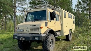 Tuning MercedesBenz Unimog U1300LSUPERAUTOTUNING [upl. by Aerdno325]